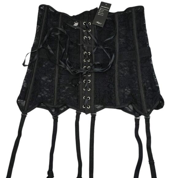 Alivia y Fashion waist trainer Garters Underbust Cosplay 5XL runs small READ - Picture 2 of 16